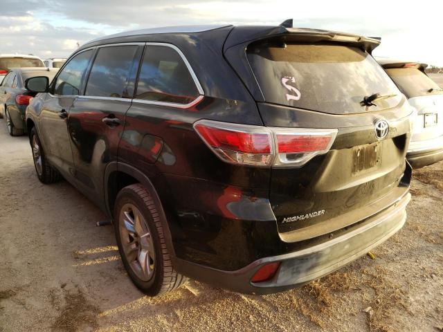 Photo 3 from auction – 2015 TOYOTA HIGHLANDER with VIN 5TDYKRFH5FS087107