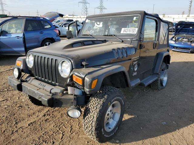 Photo 2 from auction – 2001 JEEP WRANGLER J with VIN 1J4FA49S71P326352