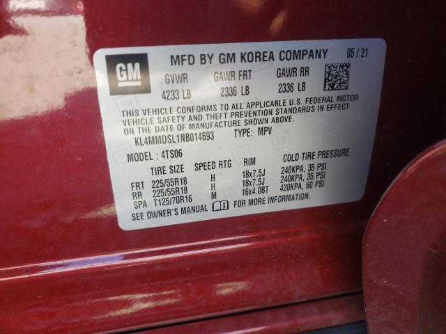Foto 10 de la subasta – 2022 BUICK ENCORE GX con VIN KL4MMDSL1NB014693