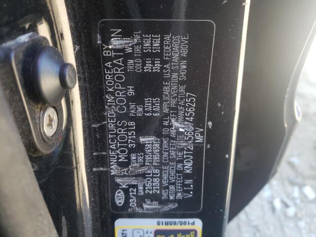 Photo 10 from auction – 2012 KIA SOUL with VIN KNDJT2A56C7456257