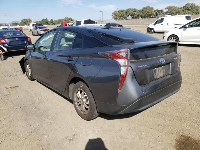 Photo 3 from auction – 2016 TOYOTA PRIUS with VIN JTDKBRFU3G3017966