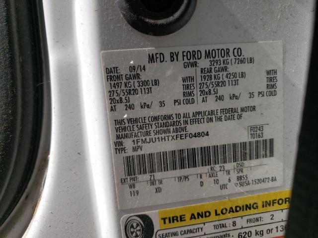 Photo 10 from auction – 2015 FORD EXPEDITION with VIN 1FMJU1HTXFEF04804