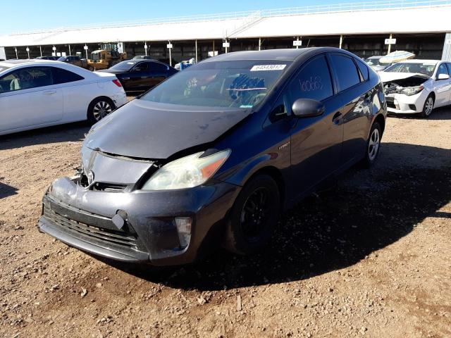 Photo 2 from auction – 2013 TOYOTA PRIUS with VIN JTDKN3DU5D1621596