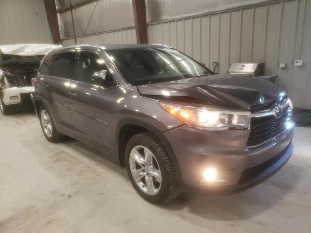 TOYOTA HIGHLANDER 2014 with VIN 5TDDKRFH6ES023090 - Photo from auction