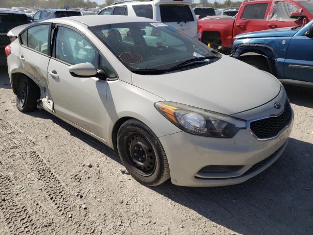 KIA FORTE LX 2015 with VIN KNAFK4A60F5271129 - Photo from auction
