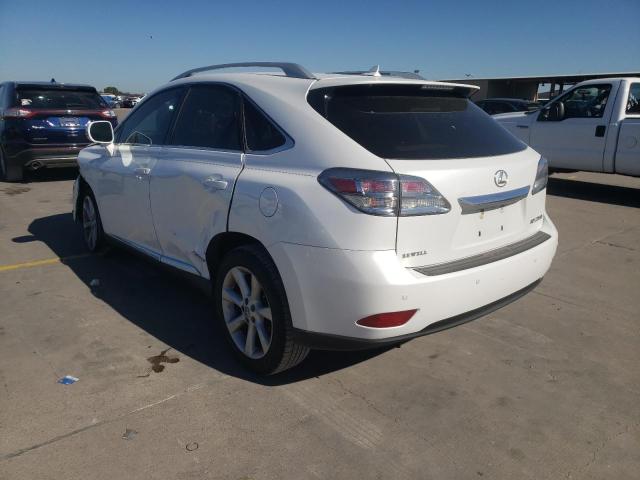 Photo 3 from auction – 2011 LEXUS RX 350 with VIN 2T2ZK1BA3BC063112
