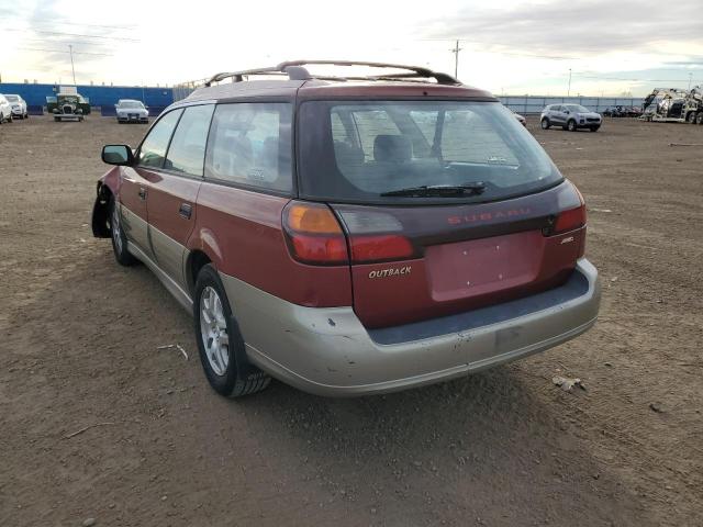 Photo 3 from auction – 2002 SUBARU LEGACY OUT with VIN 4S3BH675727647690