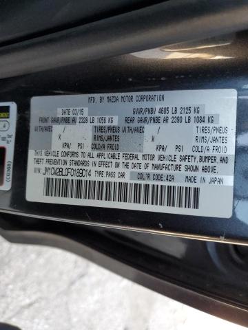 Photo 10 from auction – 2015 MAZDA 5 SPORT with VIN JM1CW2BL0F0189014