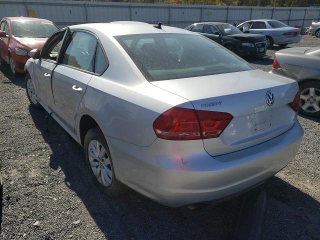 Photo 3 from auction – 2013 VOLKSWAGEN PASSAT S with VIN 1VWAP7A36DC134840