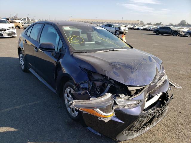 TOYOTA COROLLA LE 2022 with VIN 5YFEPMAE6NP335330 - Photo from auction