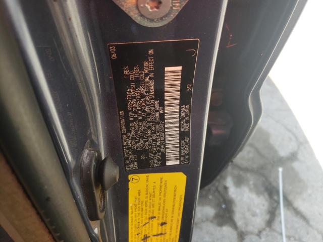 Photo 10 from auction – 2003 TOYOTA HIGHLANDER with VIN JTEHF21A830150412
