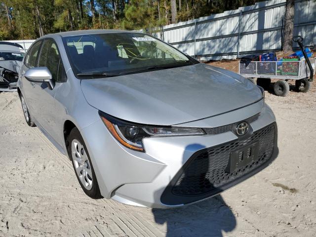 TOYOTA COROLLA LE 2021 with VIN JTDEPMAE1MJ150895 - Photo from auction
