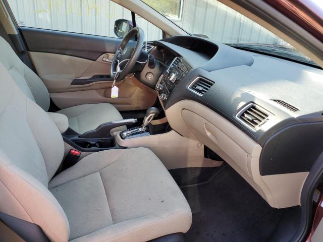 Photo 5 from auction – 2013 HONDA CIVIC LX with VIN 19XFB2F53DE287639