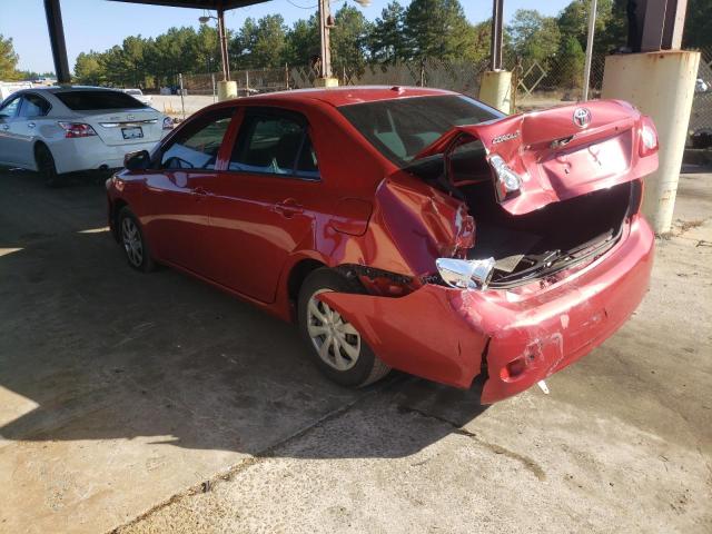 Photo 3 from auction – 2009 TOYOTA COROLLA BA with VIN JTDBL40E89J003710