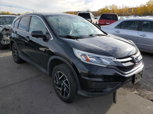 HONDA CR-V SE 2016 with VIN 5J6RM4H49GL124734 - Photo from auction