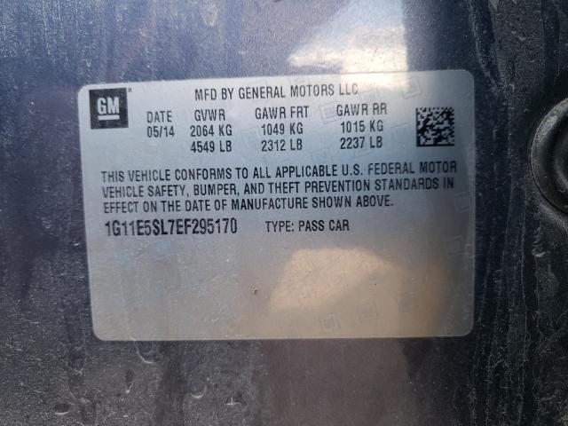 Photo 10 from auction – 2014 CHEVROLET MALIBU 2LT with VIN 1G11E5SL7EF295170