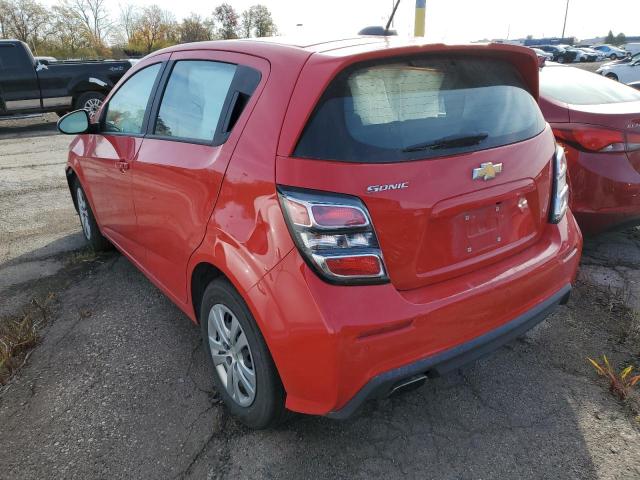 Photo 3 from auction – 2020 CHEVROLET SONIC with VIN 1G1JG6SB1L4134569