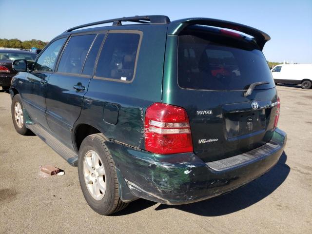 Photo 3 from auction – 2003 TOYOTA HIGHLANDER with VIN JTEHF21A730116445
