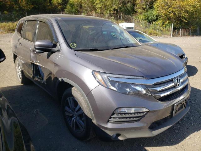 HONDA PILOT EX 2018 with VIN 5FNYF6H35JB061074 - Photo from auction