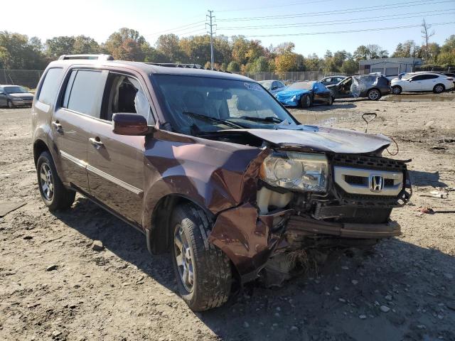 HONDA PILOT TOUR 2010 with VIN 5FNYF3H98AB021168 - Photo from auction