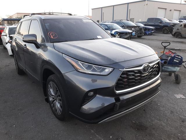 TOYOTA HIGHLANDER 2021 with VIN 5TDFZRAH6MS037114 - Photo from auction