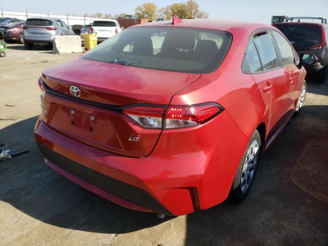 Photo 3 from auction – 2021 TOYOTA COROLLA LE with VIN 5YFEPMAE3MP234700
