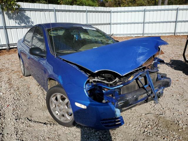 DODGE NEON SXT 2005 with VIN 1B3ES56C25D231854 - Photo from auction