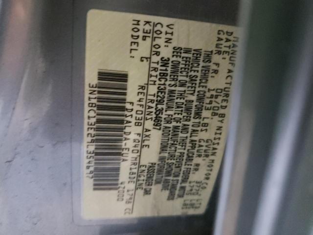 Photo 10 from auction – 2009 NISSAN VERSA with VIN 3N1BC13E29L354697