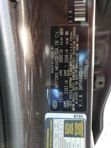 Photo 10 from auction – 2017 KIA FORTE LX with VIN 3KPFK4A72HE084462