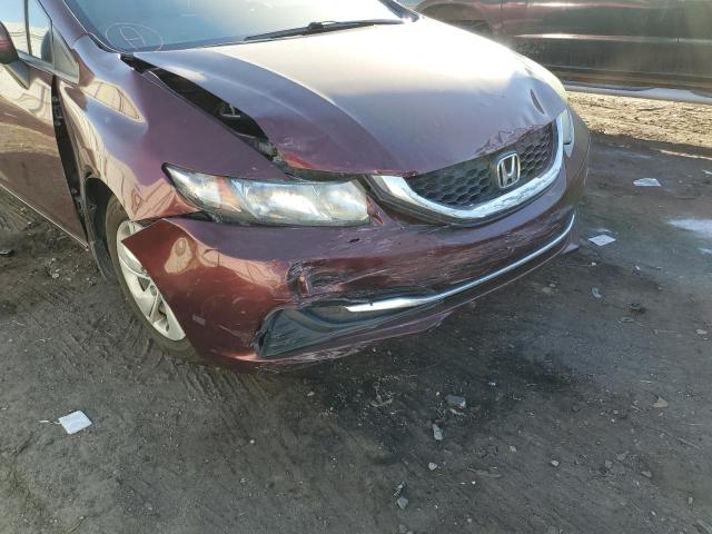 Photo 9 from auction – 2015 HONDA CIVIC LX with VIN 19XFB2F55FE091737