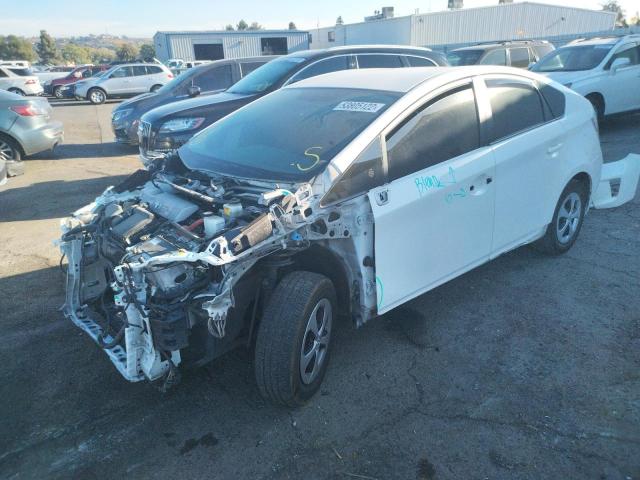 Photo 2 from auction – 2015 TOYOTA PRIUS with VIN JTDKN3DU1F2002474