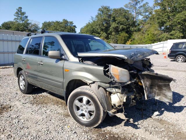 HONDA PILOT EXL 2007 with VIN 5FNYF18727B014681 - Photo from auction