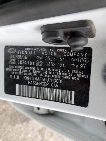 Photo 10 from auction – 2017 HYUNDAI ACCENT SE with VIN KMHCT4AE5HU200085
