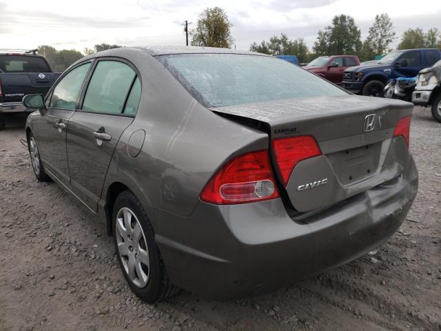 Photo 3 from auction – 2008 HONDA CIVIC LX with VIN 2HGFA16558H318334