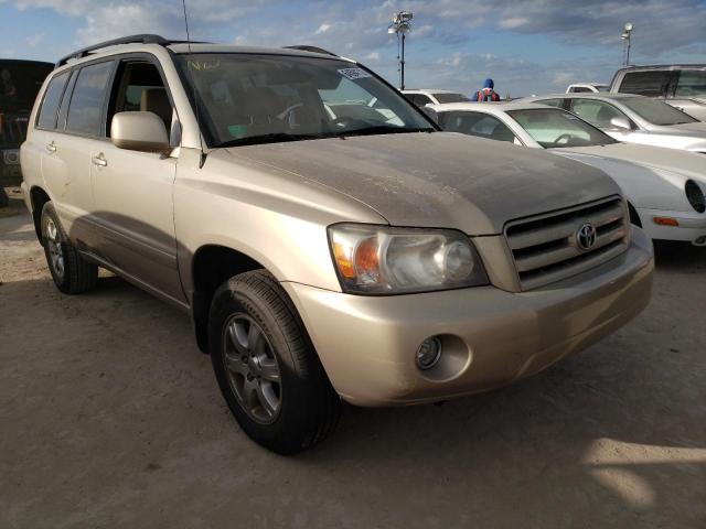 TOYOTA HIGHLANDER 2006 with VIN JTEEP21A560175921 - Photo from auction