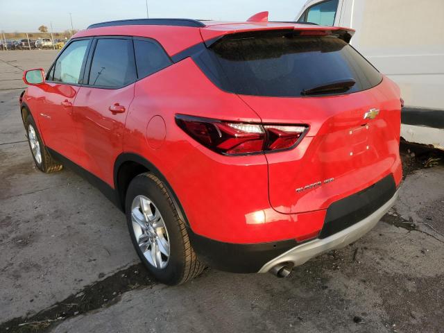 Photo 3 from auction – 2020 CHEVROLET BLAZER 3LT with VIN 3GNKBJRS4LS714912