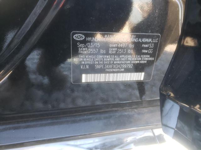 Photo 10 from auction – 2016 HYUNDAI SONATA SPO with VIN 5NPE34AFXGH299792
