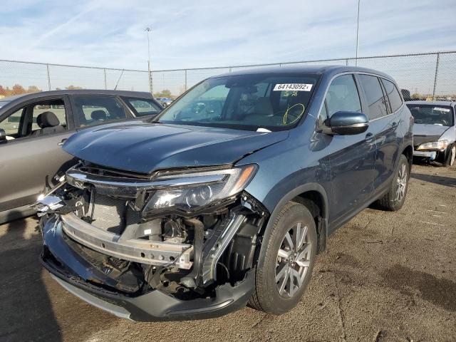 Photo 2 from auction – 2020 HONDA PILOT EX with VIN 5FNYF6H31LB032187