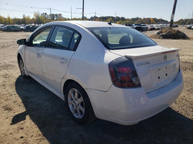 Photo 3 from auction – 2010 NISSAN SENTRA 2.0 with VIN 3N1AB6AP9AL697463