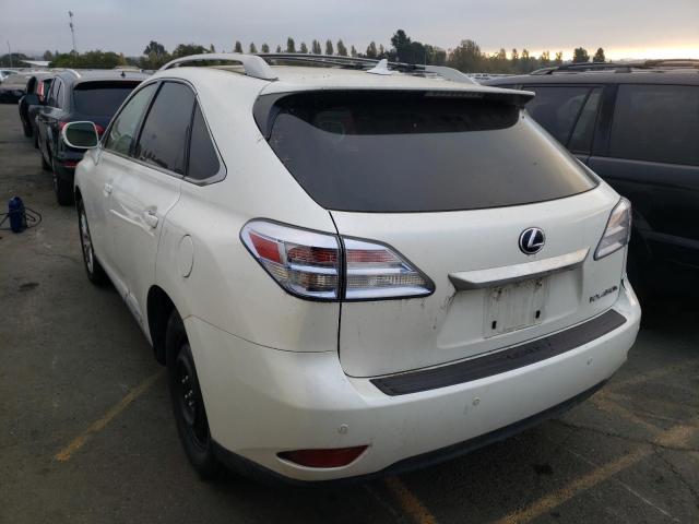 Photo 3 from auction – 2011 LEXUS RX 450 with VIN JTJBC1BA8B2036745