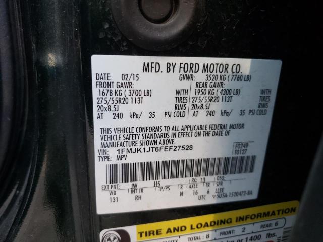 Photo 10 from auction – 2015 FORD EXPEDITION with VIN 1FMJK1JT6FEF27528
