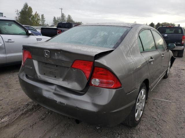 Photo 4 from auction – 2008 HONDA CIVIC LX with VIN 2HGFA16558H318334