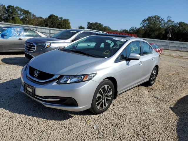 Photo 2 from auction – 2015 HONDA CIVIC EX with VIN 19XFB2F89FE065099