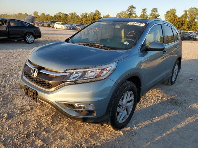 Photo 2 from auction – 2015 HONDA CR-V EXL with VIN 2HKRM3H77FH550192