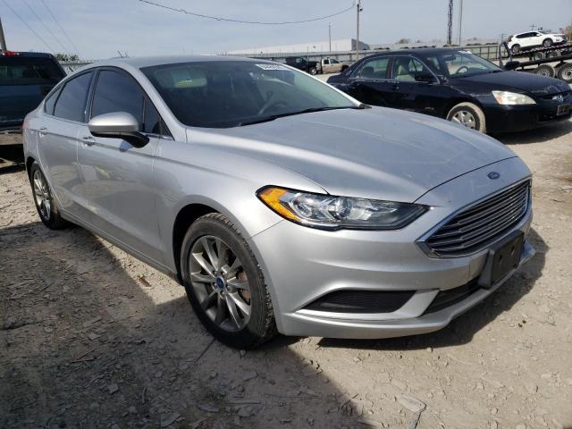 FORD FUSION SE 2017 with VIN 3FA6P0HD3HR128926 - Photo from auction