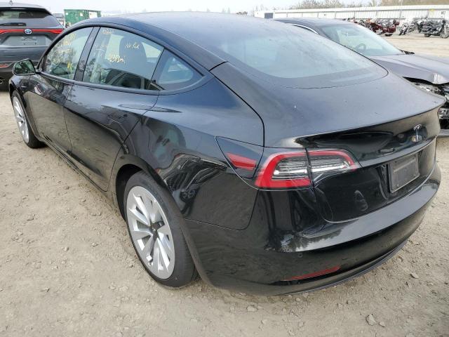 Photo 3 from auction – 2022 TESLA MODEL 3 with VIN 5YJ3E1EA8NF188278