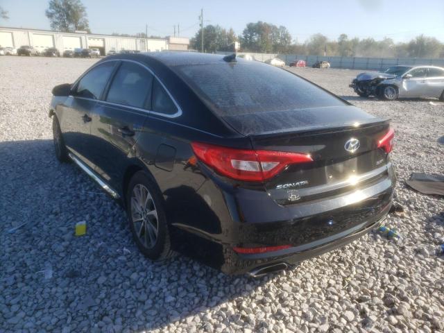 Photo 3 from auction – 2016 HYUNDAI SONATA SPO with VIN 5NPE34AFXGH299792