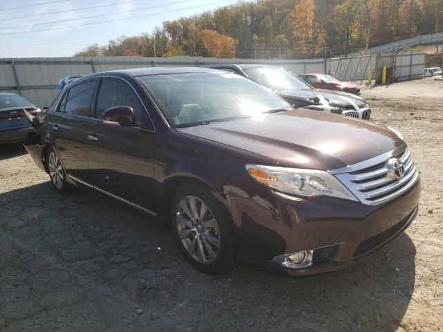 TOYOTA AVALON BAS 2012 with VIN 4T1BK3DB3CU465297 - Photo from auction
