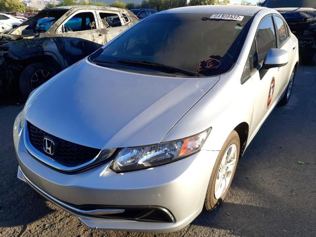 Photo 2 from auction – 2013 HONDA CIVIC LX with VIN 19XFB2F58DE050189