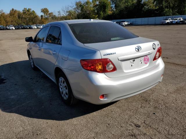 Photo 3 from auction – 2009 TOYOTA COROLLA BA with VIN JTDBL40EX99066924